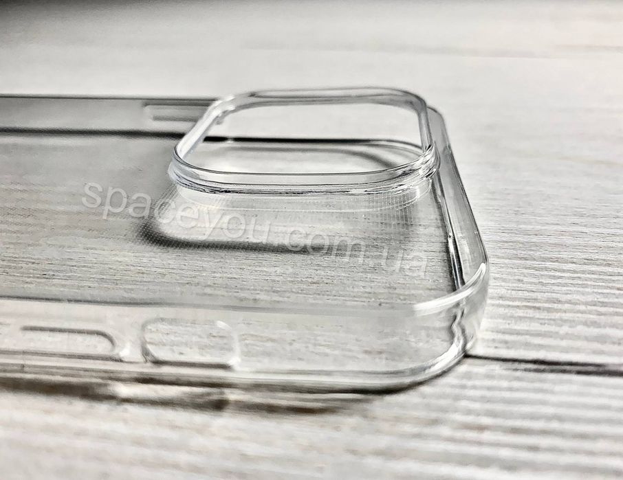 Тонкий силиконовый чехол Clear case iPhone 13 14 15 pro max айфон