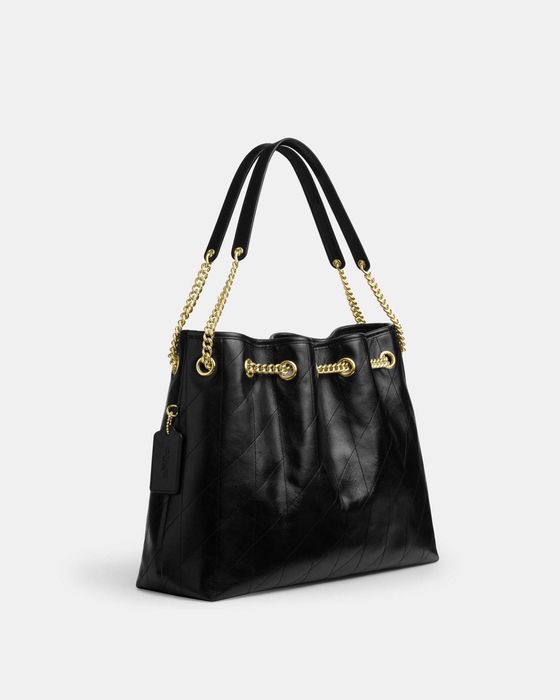 Сумка жіноча Coach Evelyn Shoulder Bag With Quilting