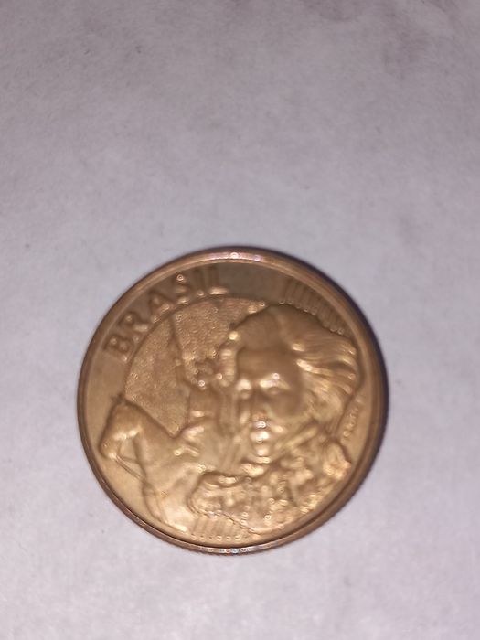 Moeda 10 centavos brasil 2005