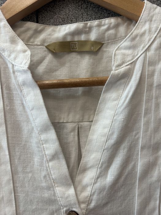 Сорочка, блуза, рубашка для вагітних льон. Розмір s.