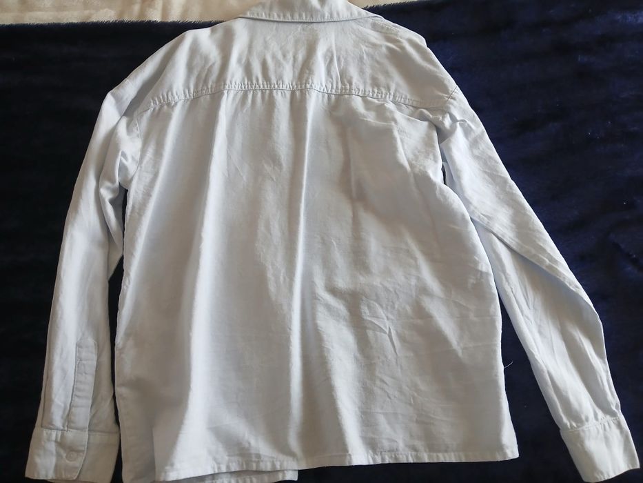 Camisa azul claro modalfa usada 11/12 anos