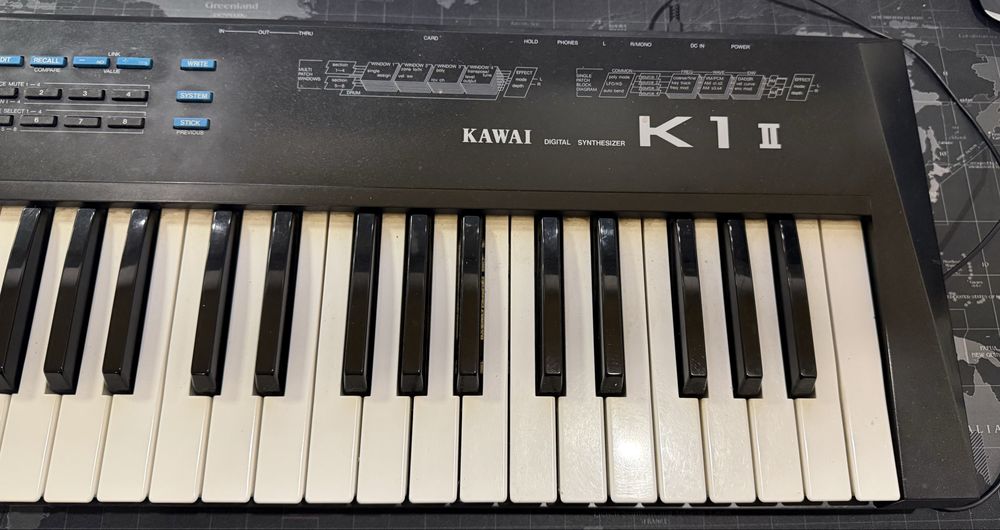 M7704 KAWAI K1II デジタルシンセサイザー 61鍵盤