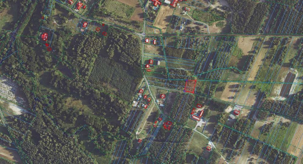Działka na sprzedaż Węglewice (wydane warunki zabudowy)