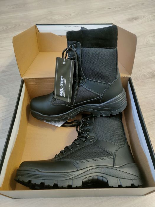 Тактичні Берці MIL-TEC Swat-Boots розмір 42 чорні (черевики)