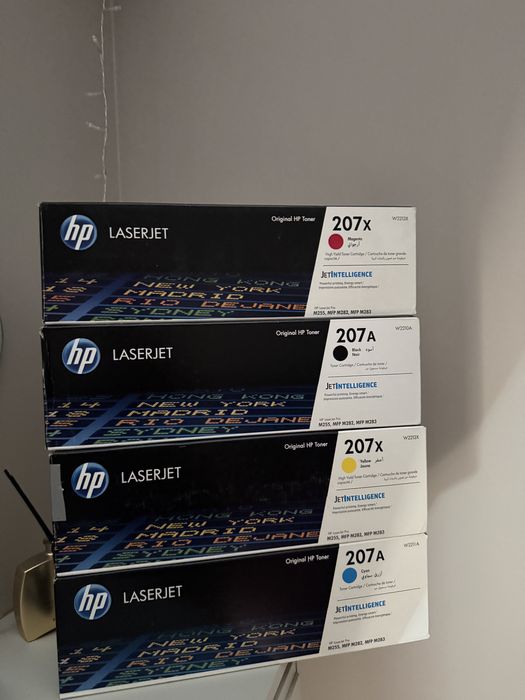 Tonery do drukarki HP komplet