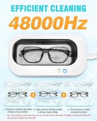 Ультразвукова ванна Gisaae 48 000 Гц — професійне очищення прикрас