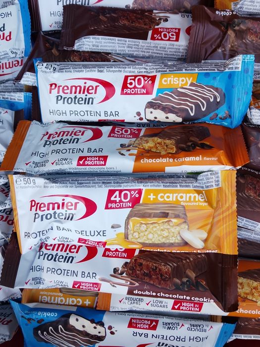 Super cena! 40x Batoniki proteinowe i energetyczne