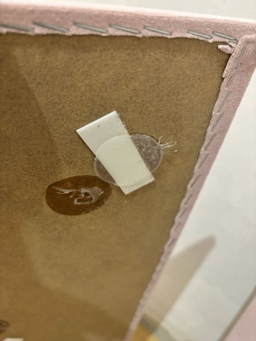 Zaglowek panel w kolorze różowym