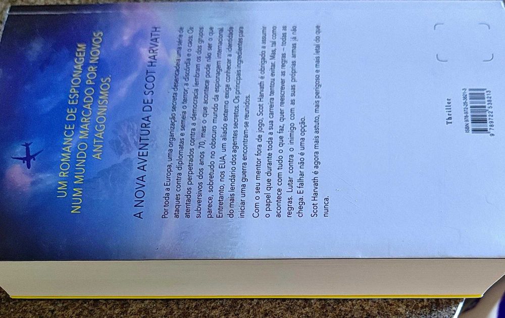 jose rodrigues dos santos, Brad Thor (O setimo selo, Furia divina)