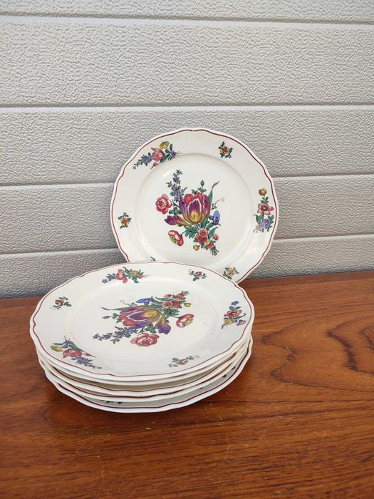 Porcelanowe talerze Obiadowe Villeroy & Boch Alsace Design - vintage