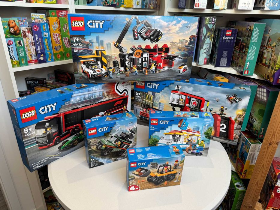 LEGO 60472 City - Złomowisko z samochodami