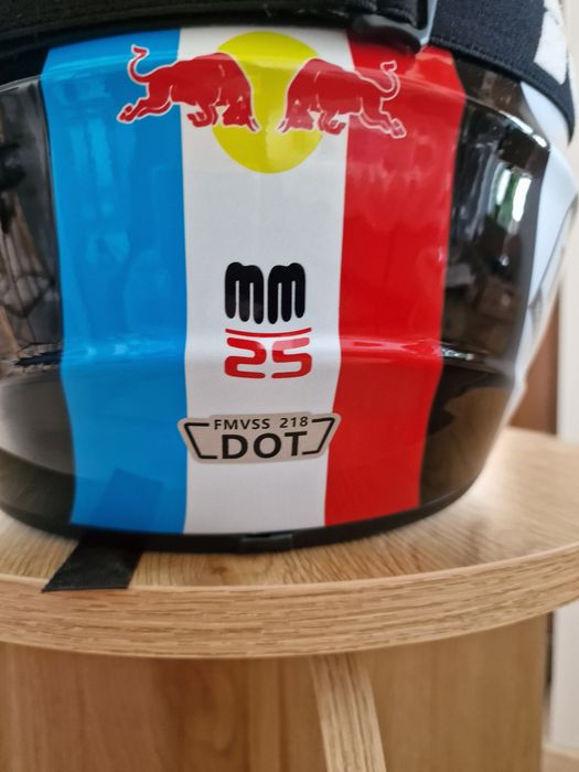 Nowy kask Red bull + google 100% corss, enduro