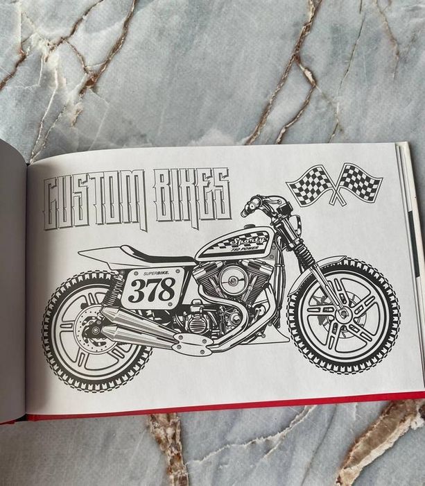 Розфарбовка «Мотоцикли»