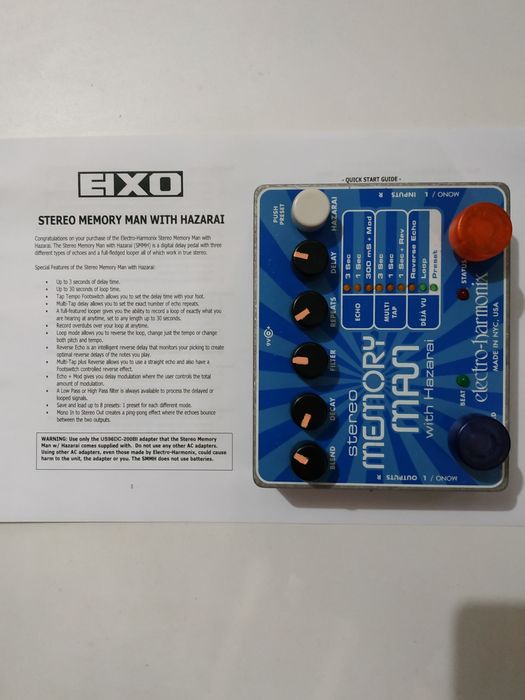 Electro Harmonix Memory Man Hazarai Delay/Loop455855436402544641