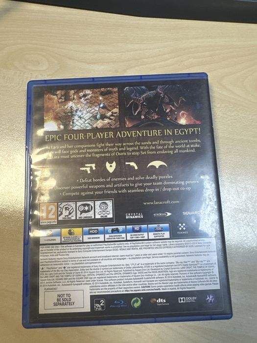 Lara croft and the temple of osiris ps4