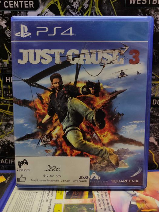 Just Cause 3 | PS4/PS5 | Sklep | Kraków | Wysyłka | Wymiana