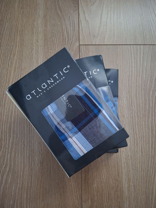 3x Bokserki męskie Atlantic, r. L/XL