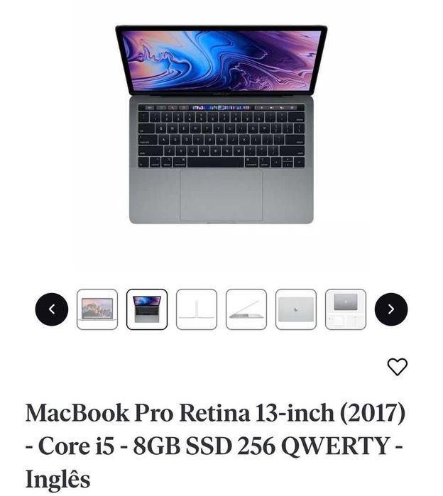 Macbook Pro (13 polegadas, 2016, quatro portas Thunderbolt 3)