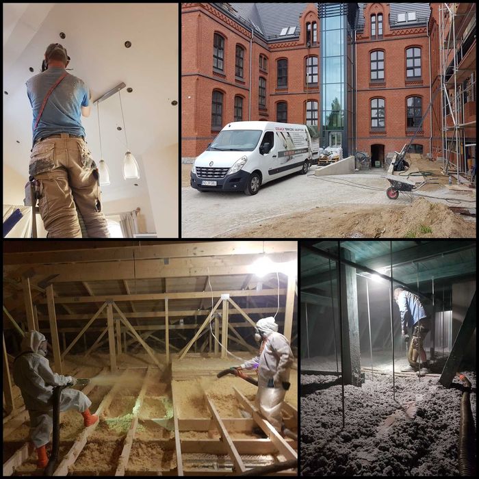 Celuloza Ekofiber, wełna mineralna  Ursa - Rockwool Czyste powietrze