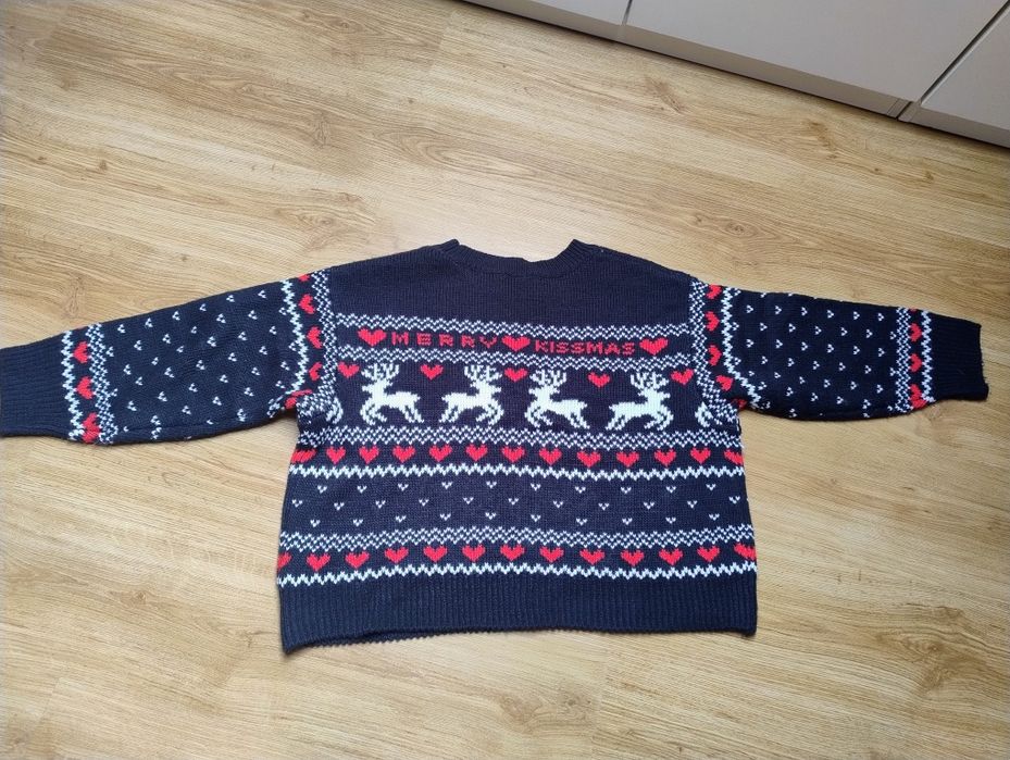Piękny zimowy sweterek H&M rozmiar L