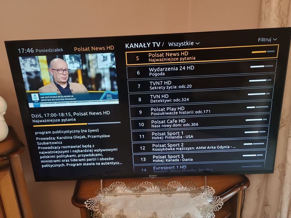 sSprzedam telewizor Sony 55 cali