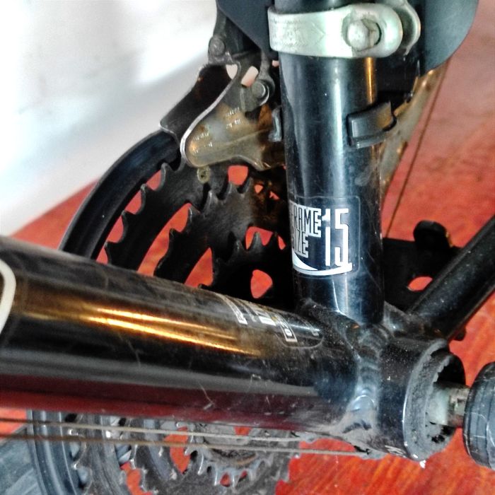 Rama rowerowa MTB 26" aluminium 15" mała rama widelec amortyzowany