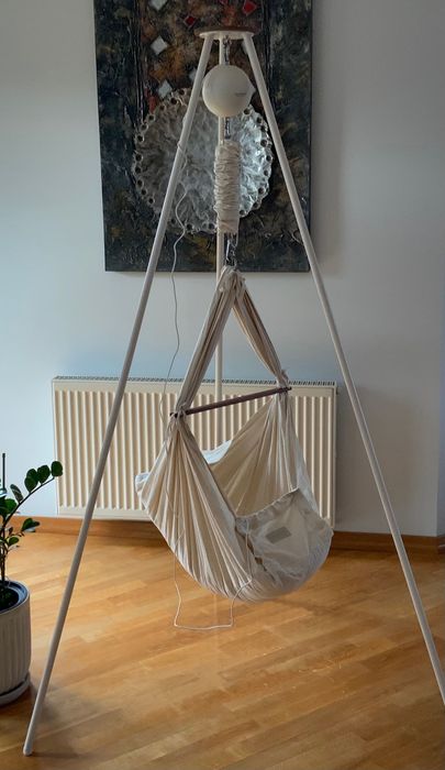 hamak niemowlęcy + silnik connect + tripod stand Moonboon