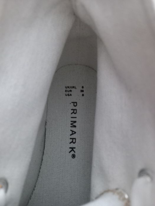 Trampki Primark rozmiar 39 jak Converse