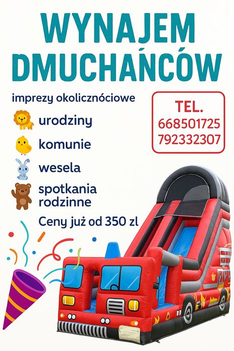 Dmuchana zjeżdżalnia / Dmuchaniec