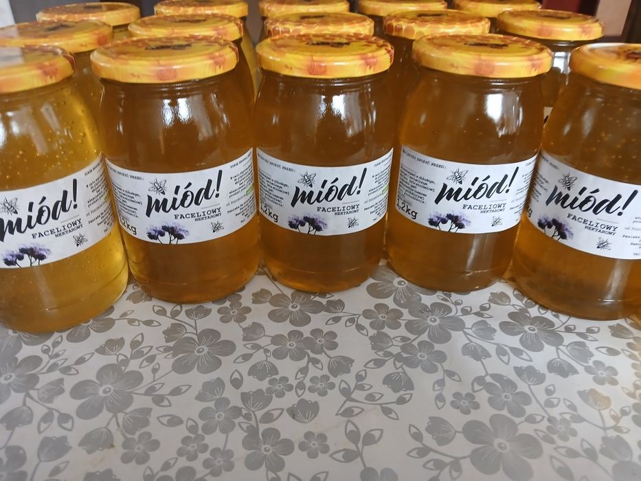 Miód, Miód wielkokwiatowy, miód lipowy, miód akacjowy, miód spadziowy