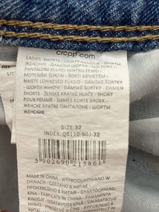 Cropp 32 XXS damskie szorty krótkie spodenki przetarcia jeansowe dżins