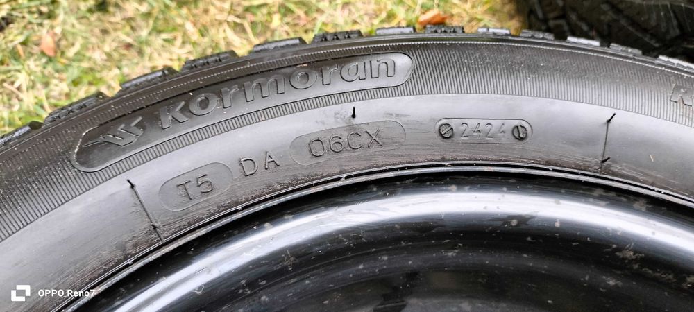 Koła  Kormoran Snow 2024r. 195/60R15 felgi 4x100 6Jx15 ET49 56,6