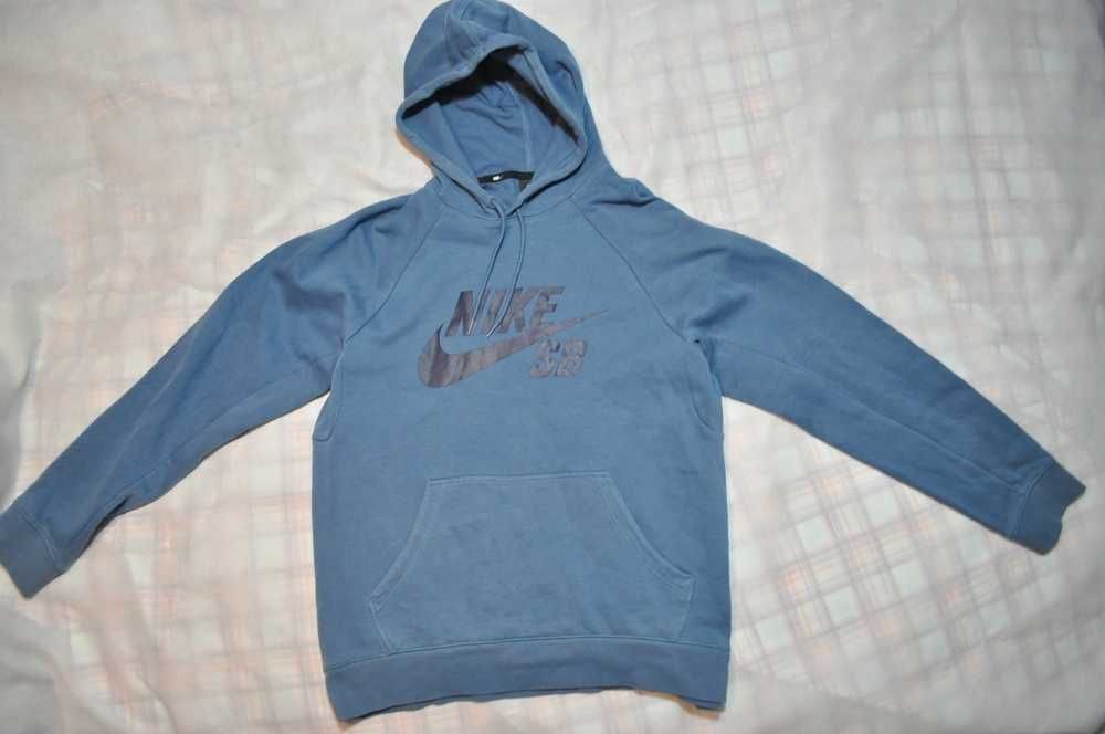 NIKE SB L męska bluza z kapturem bawełniana kangurka i13v