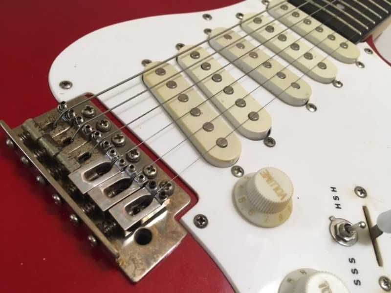 Guitarra nova JMS strat SSS-HSH relic com garantia