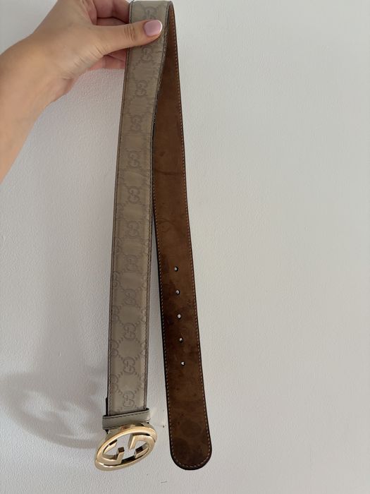 Pasek Gucci Guccissima Leather Belt
