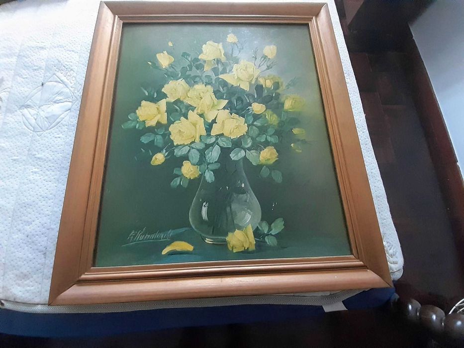 Quadro anos 50/60, excelente estado conservação