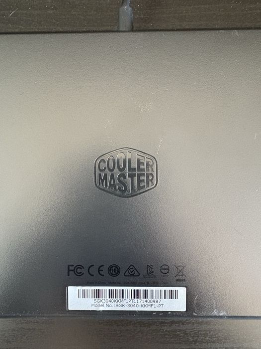 Teclado Coolermaster masterkey lite