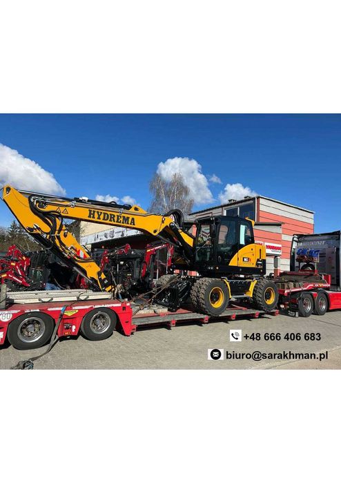 profesjonalny wynajem koparki HYDREMA MX18 G z operatorem