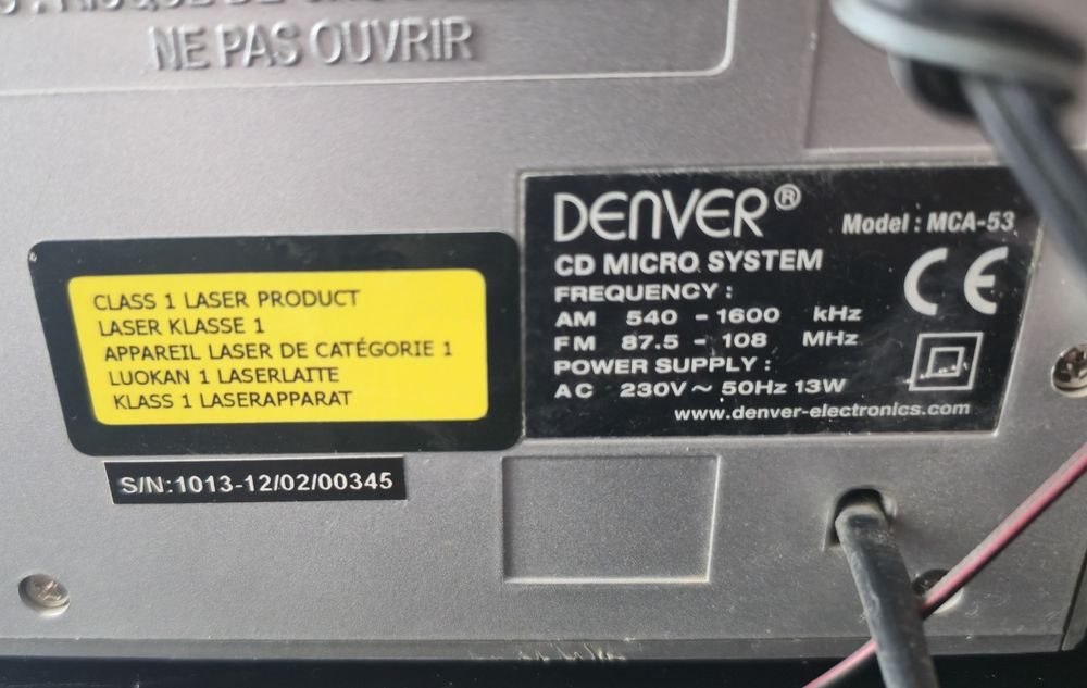 Mini wieża Denver