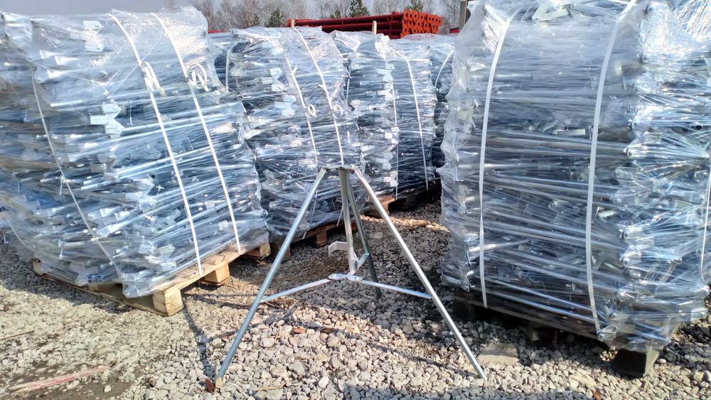 Stemple budowlane Stempel Podpora szalunkowa Nowa Ocynk Szalunek strop