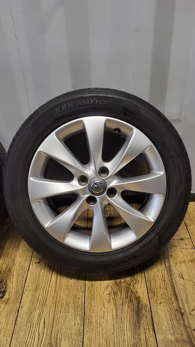 Felgi Opel 16" 4x100 z oponami 195/55 R16 Corsa E D C Adam Combo