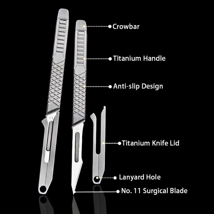 EDC ‼️ Титановий ніж-скальпель