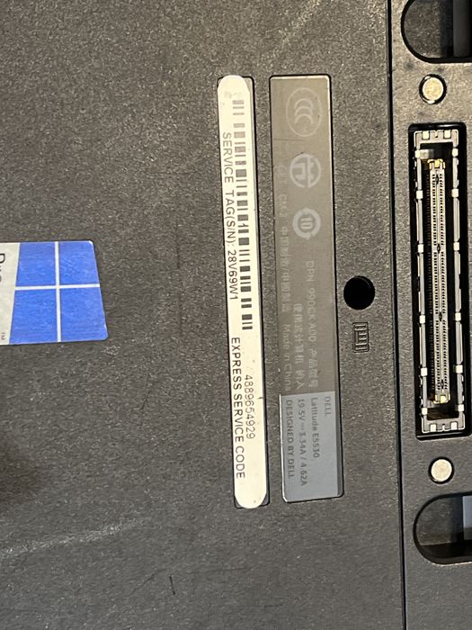 Ноутбук с Европы делл Е5530