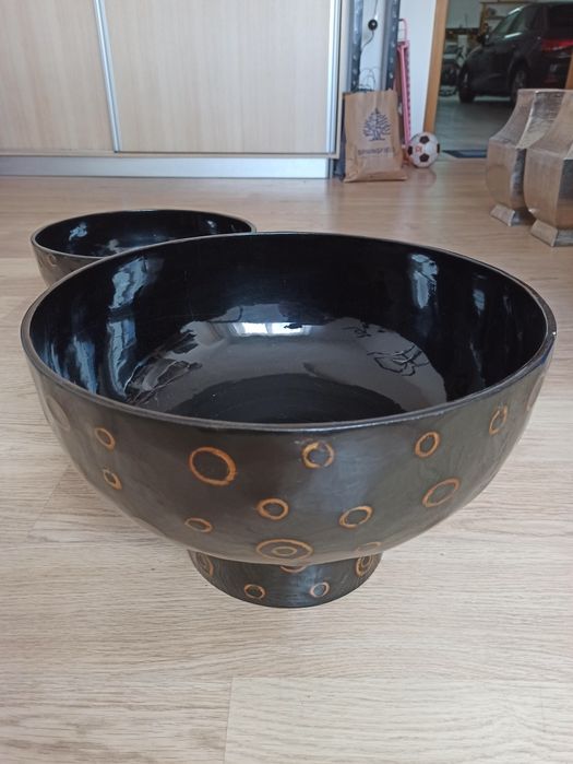 Vasos decorativos grande e pequeno