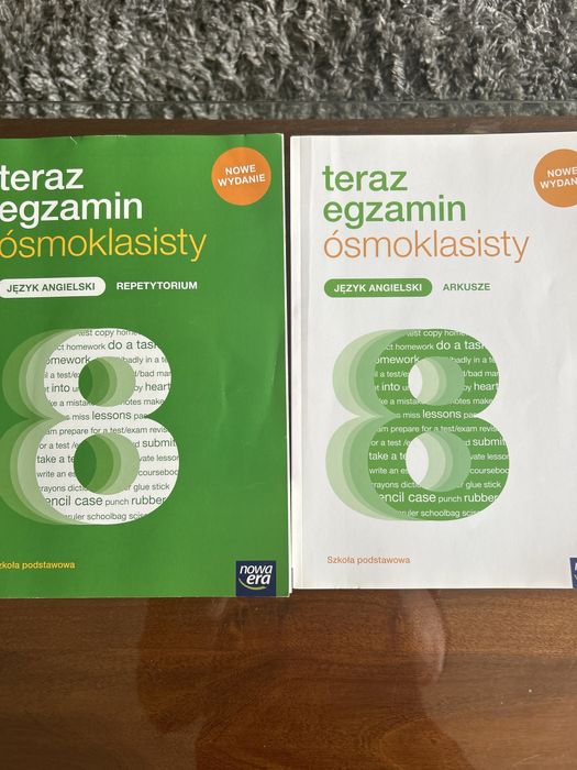 teraz egzamin ósmoklasisty repetytorium i arkusze język angielski