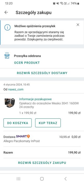 Opiekacz do orzeszków Mesko