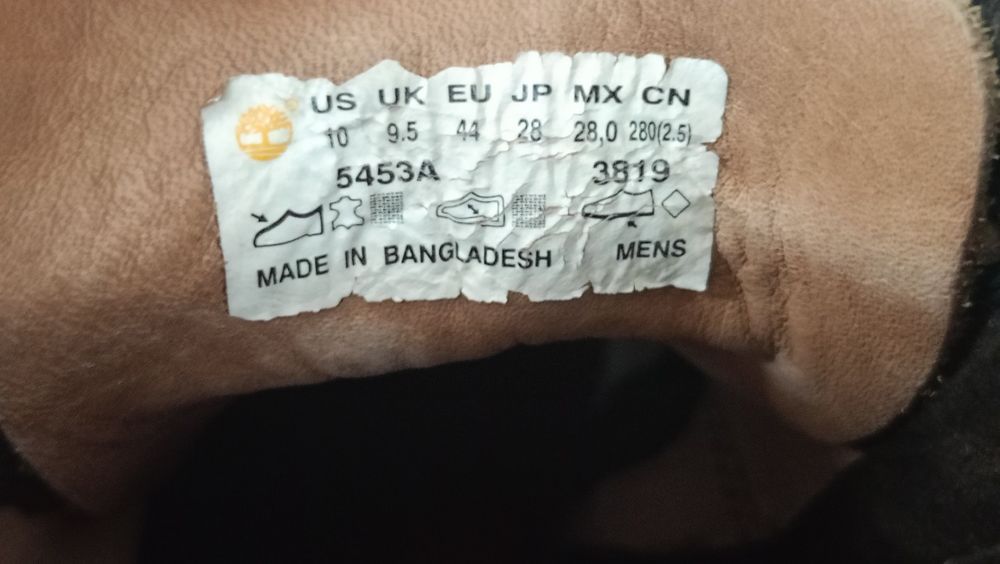 Timberland - Hudston FTM rozmiar 44 wkładka 28 cm.