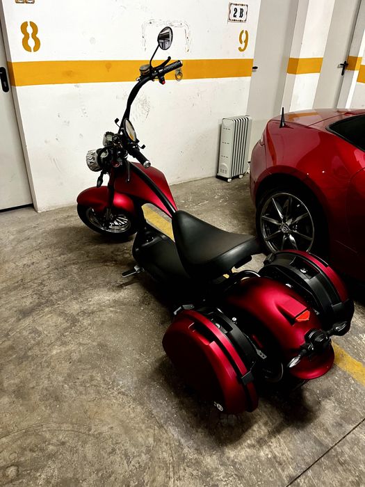 Mangosteen M1 | Scooter Elétrica | 75 km/h | ~1.300 km | Extras