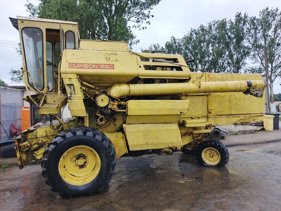 kombajn news Holland clayson 1550 heder