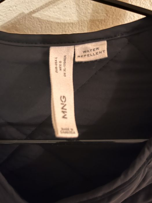 Casaco mango acolchoado novo